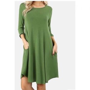 Long Sleeve T  Dress